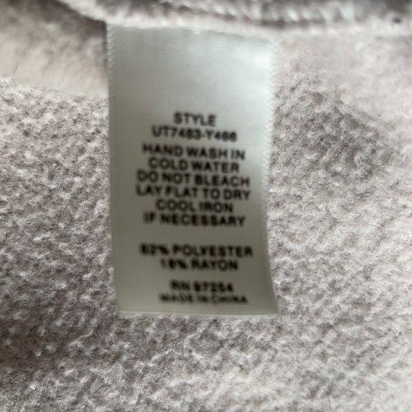 One ❤️ Clothing Oatmeal Fleece Oversized Dropped Shoulder Hoodie - Picture 15 of 16